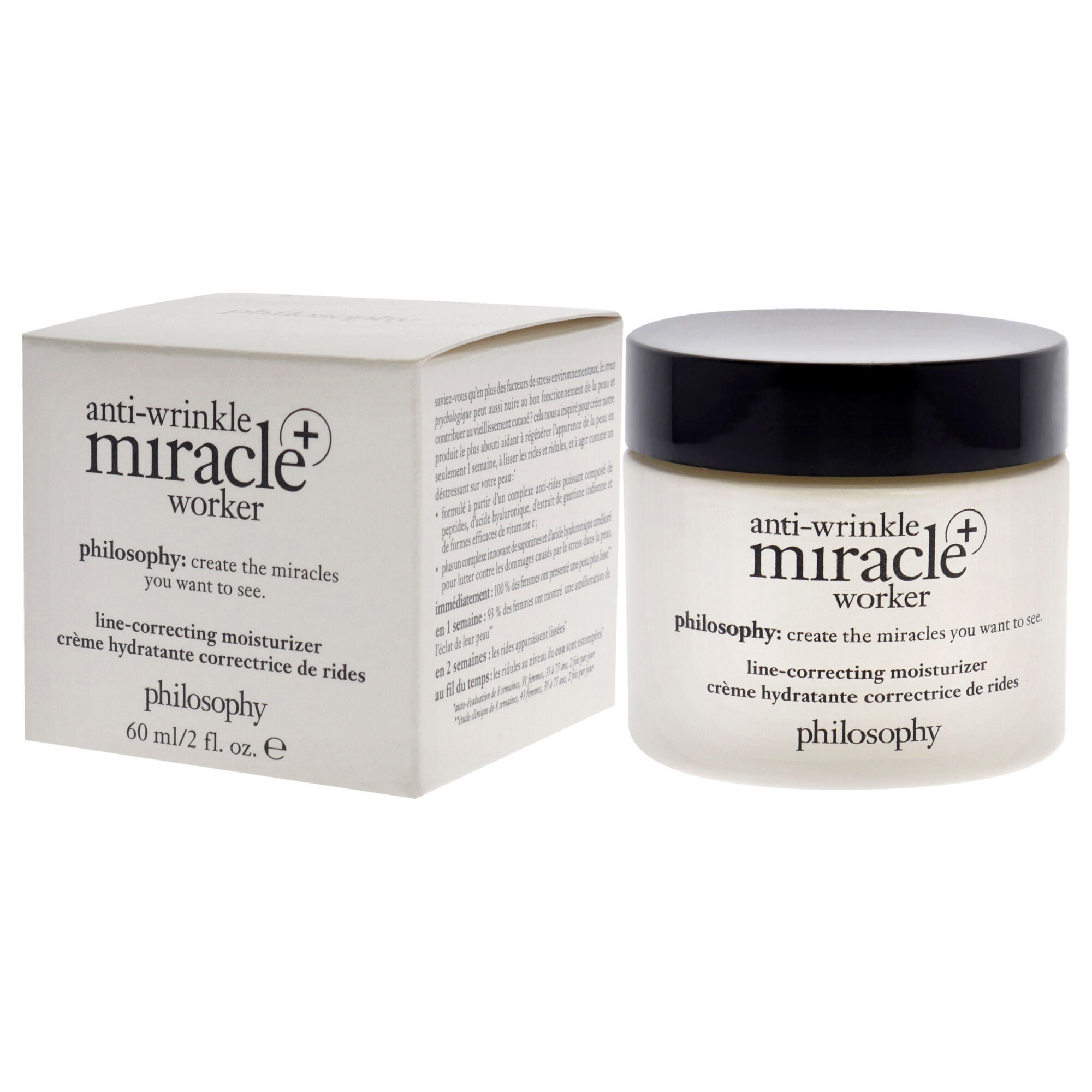 Anti-Wrinkle Miracle Worker Plus Line-Correcting Moisturizer by Philosophy for Unisex - 2 oz Moisturizer, , alternate image number 7