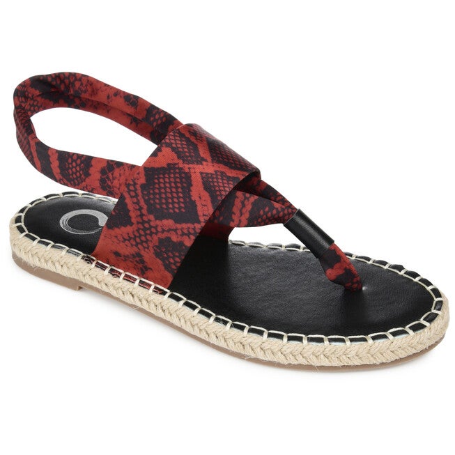 Women's Tru Comfort Foam Flin Sandal, Red, hi-res image number null