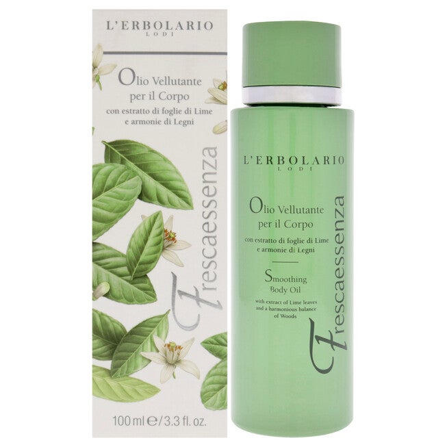 Smoothing Body Oil - Frescaessenza by LErbolario for Unisex - 3.3 oz Oil, See Description, hi-res image number 0
