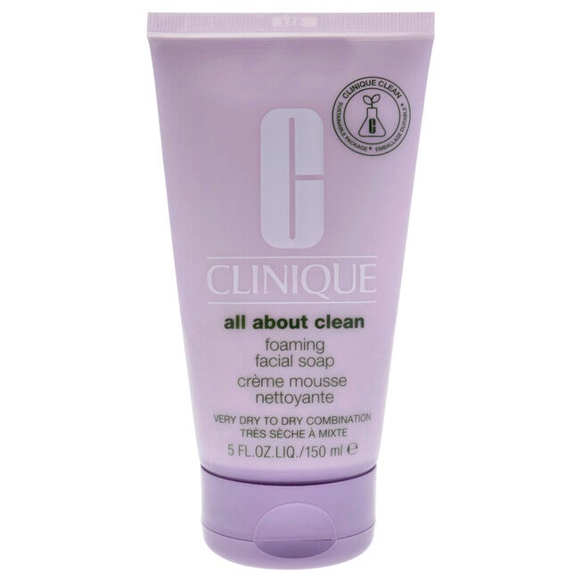 All About Clean Foaming Facial Soap by Clinique for Women - 5 oz Soap, See Description, hi-res image number 0
