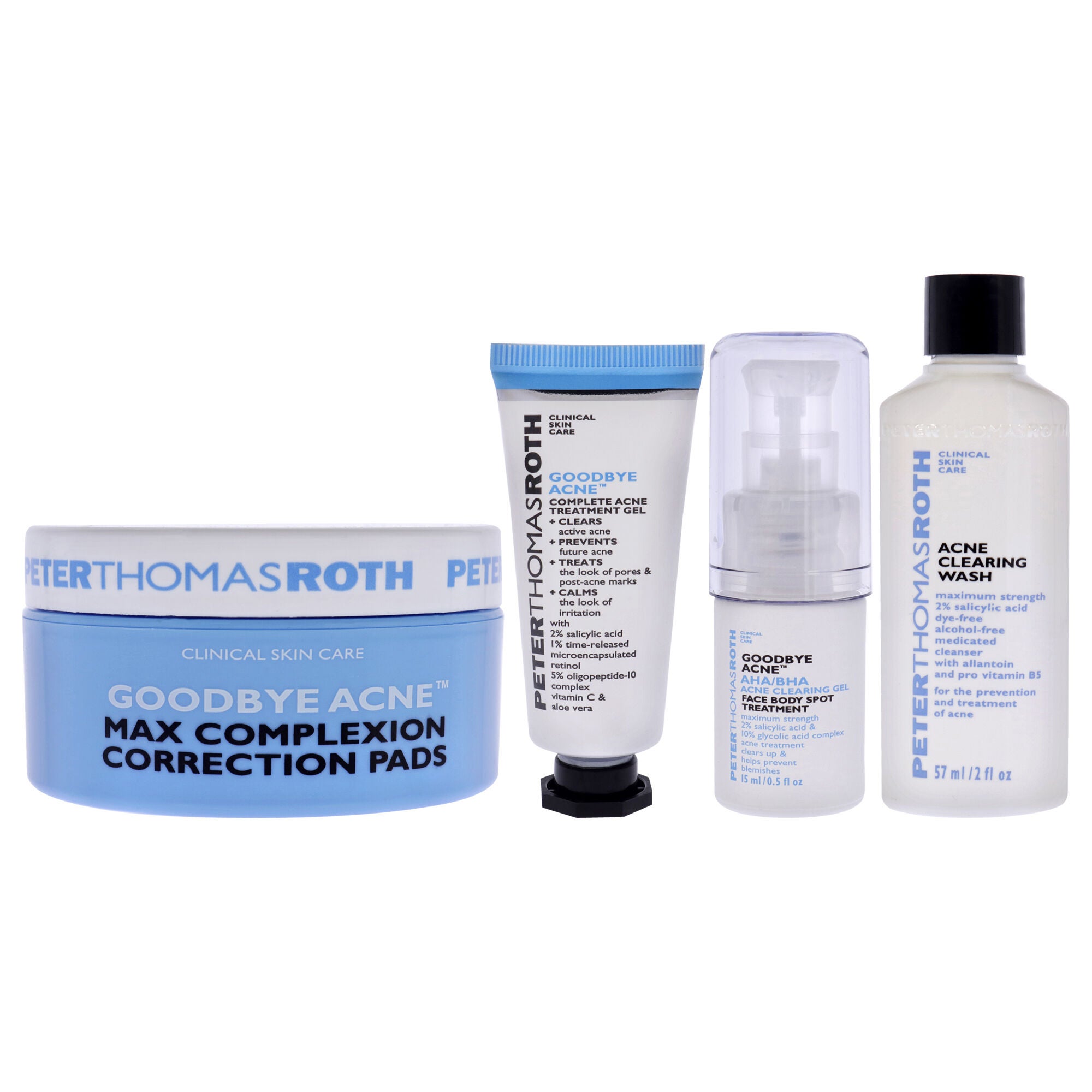 Acne-Clear Essentials Kit by Peter Thomas Roth for Unisex - 4 Pc Gift Set, , alternate image number 6