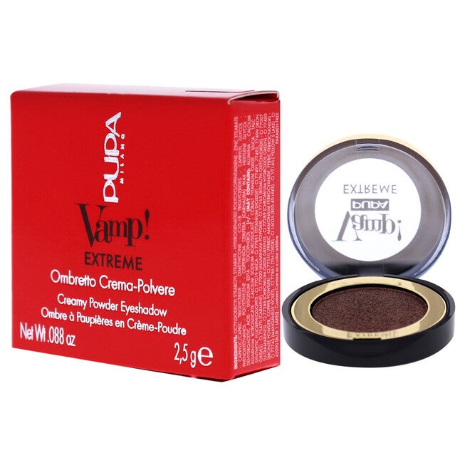 Vamp! Extreme Cream Powder Eyeshadow - 005 Extreme Bronze by Pupa Milano for Women - 0.088 oz Eye Shadow, See Description, alternate image number 2