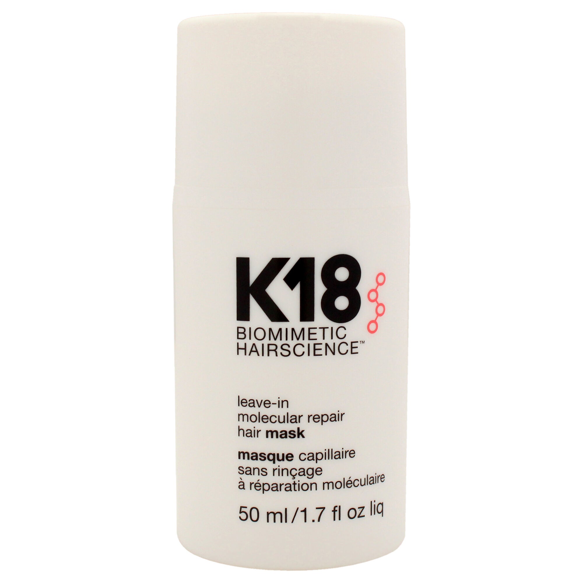 Leave-In Molecular Repair Hair Mask by K18 Hair for Unisex - 1.7 oz Masque, See Description, alternate image number 4