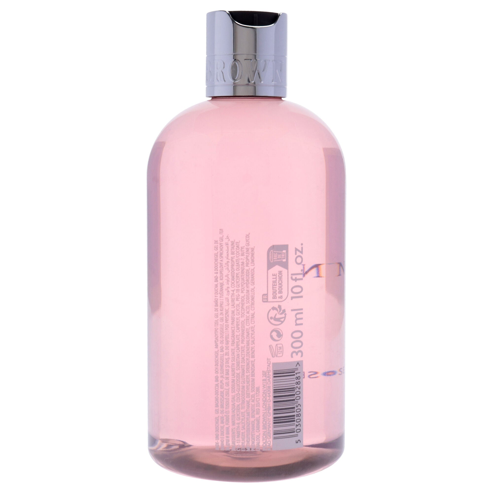 Delicious Rhubarb & Rose Bath & Shower Gel by Molton Brown for Women - 10 oz Bath & Shower Gel, See Description, alternate image number 2
