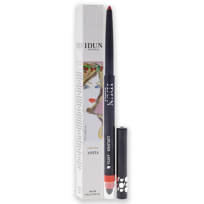 Lip Liner - 304 Anita by Idun Minerals for Women - 0.01 oz Lip Liner, See Description, alternate image number 1
