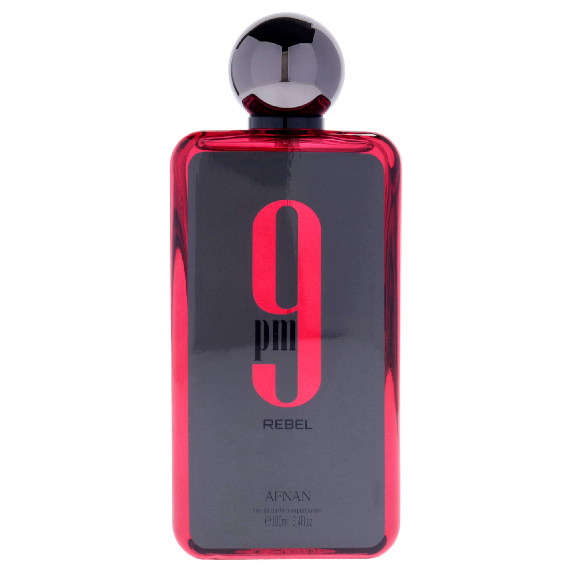 9 Collection - 9 PM Rebel by Afnan for Unisex - 3.4 oz EDP Spray, Clear, alternate image number 1