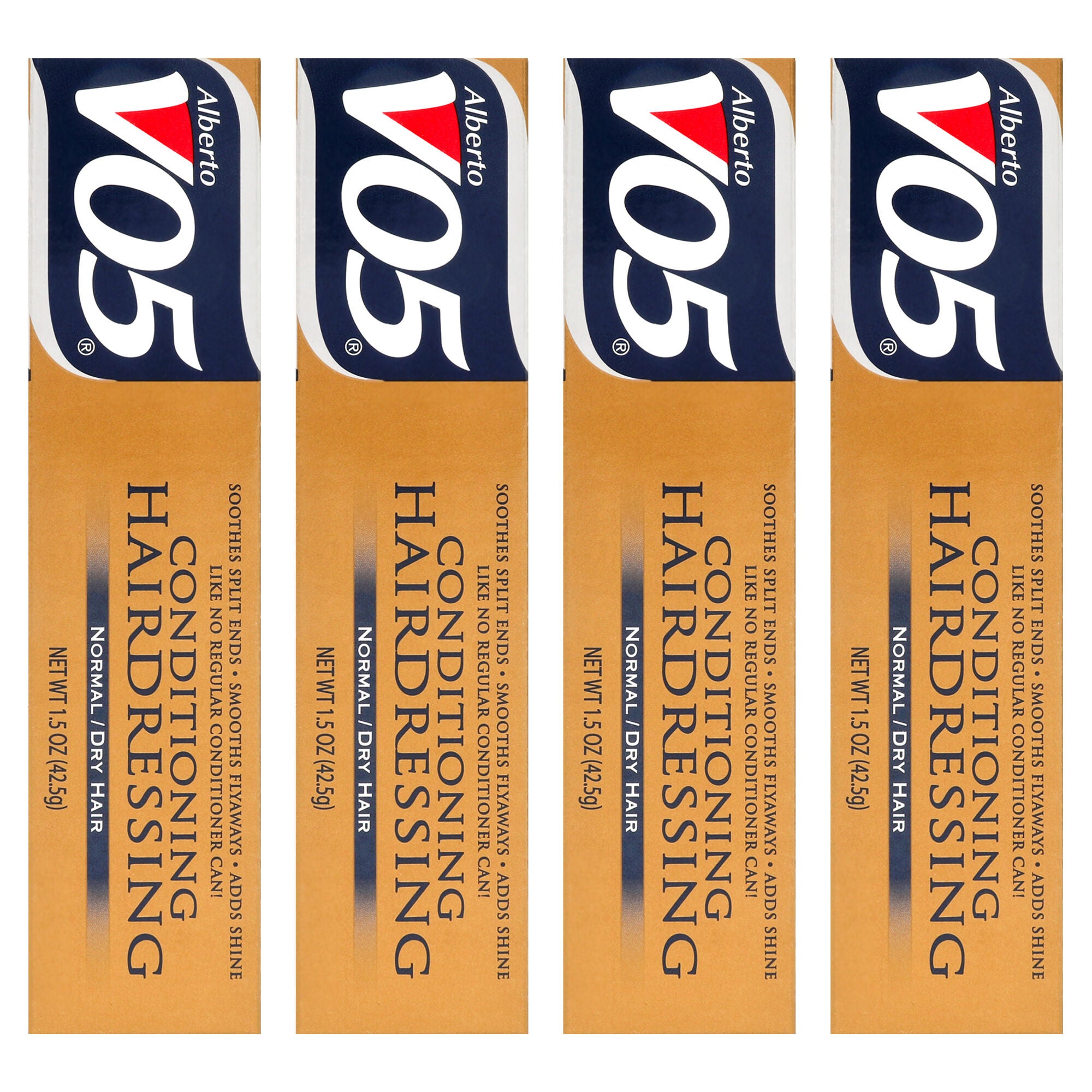 Conditioning Hairdressing - Normal to Dry Hair by Alberto VO5 for Unisex - 1.5 oz Conditioner - Pack of 4, White, alternate image number 4