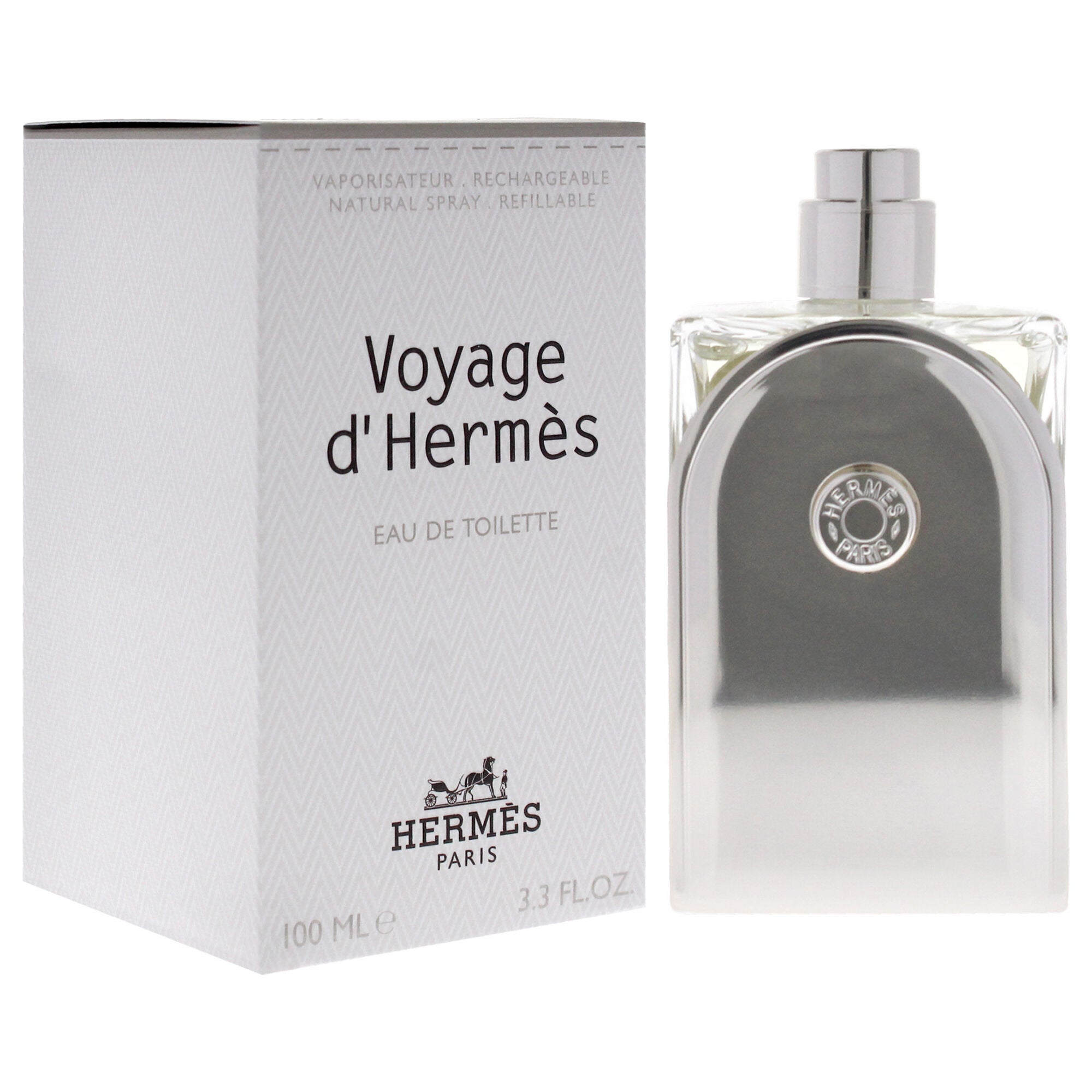 Voyage DHermes by Hermes for Unisex - 3.3 oz EDT Spray (Refillable), See Description, alternate image number 1