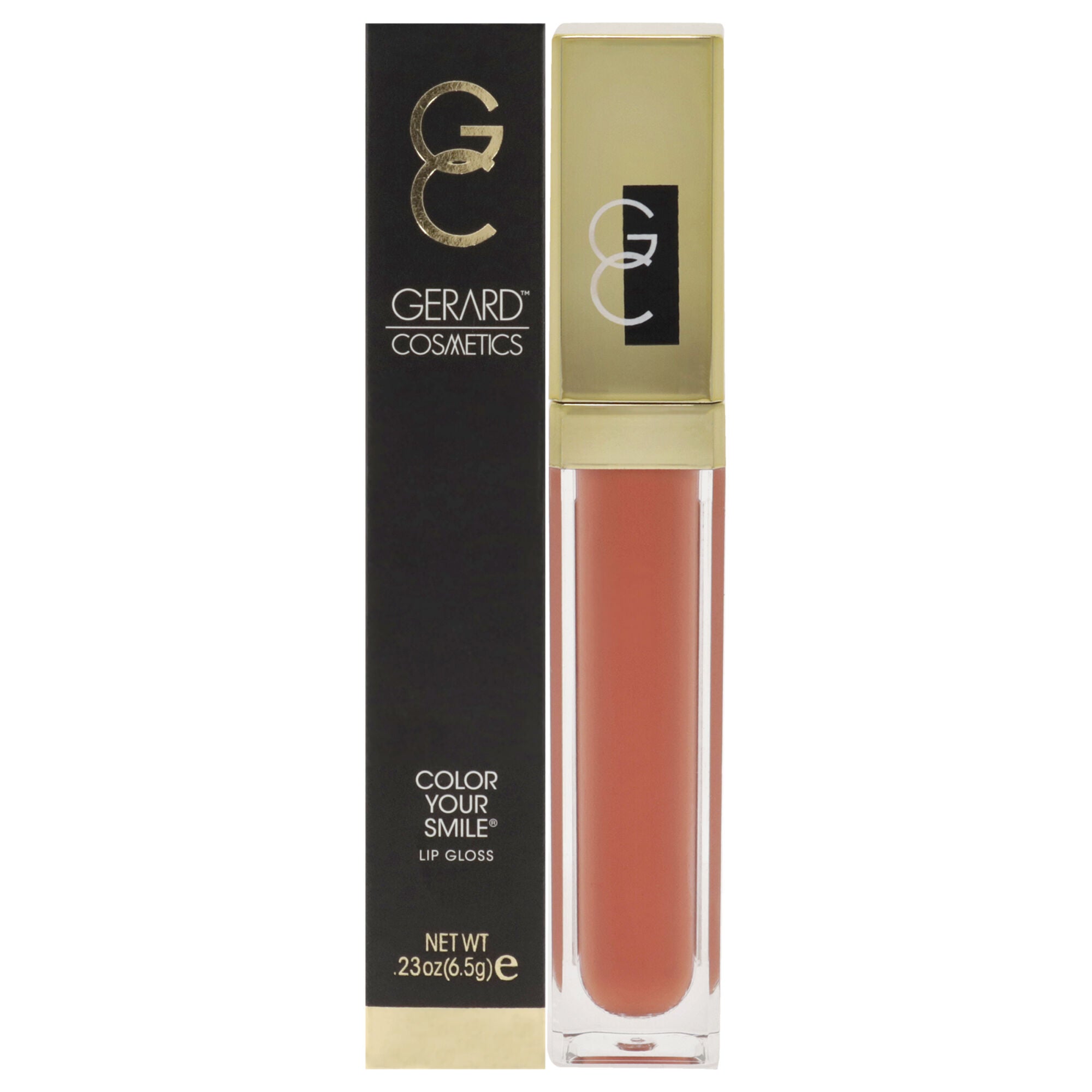 Color your Smile Lighted Lip Gloss - Salmon by Gerard Cosmetic for Women - 0.23 oz Lip Gloss, See Description, hi-res image number 0