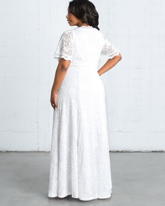 Blissful Lace Wedding Gown, , alternate image number null