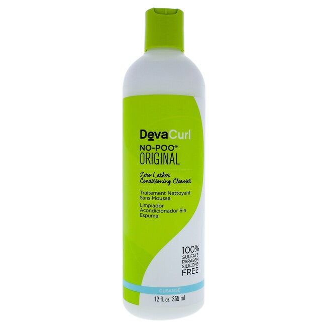 No-Poo Zero Lather Conditioning Cleanser by DevaCurl for Unisex - 12 oz Cleanser, , alternate image number 4