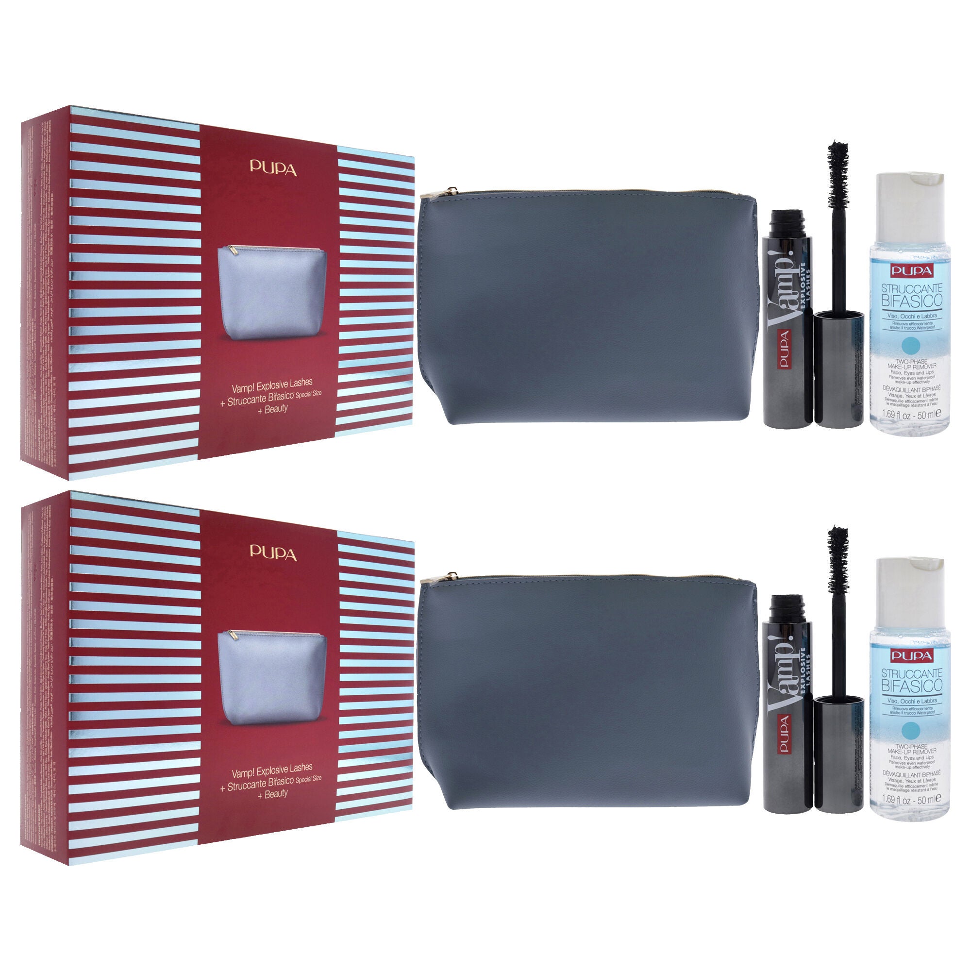 Vamp! Explosive Lashes and Two-Phase Make-Up Remover Set - Pack of 2 by Pupa Milano for Women - 3 Pc Set, , alternate image number 5
