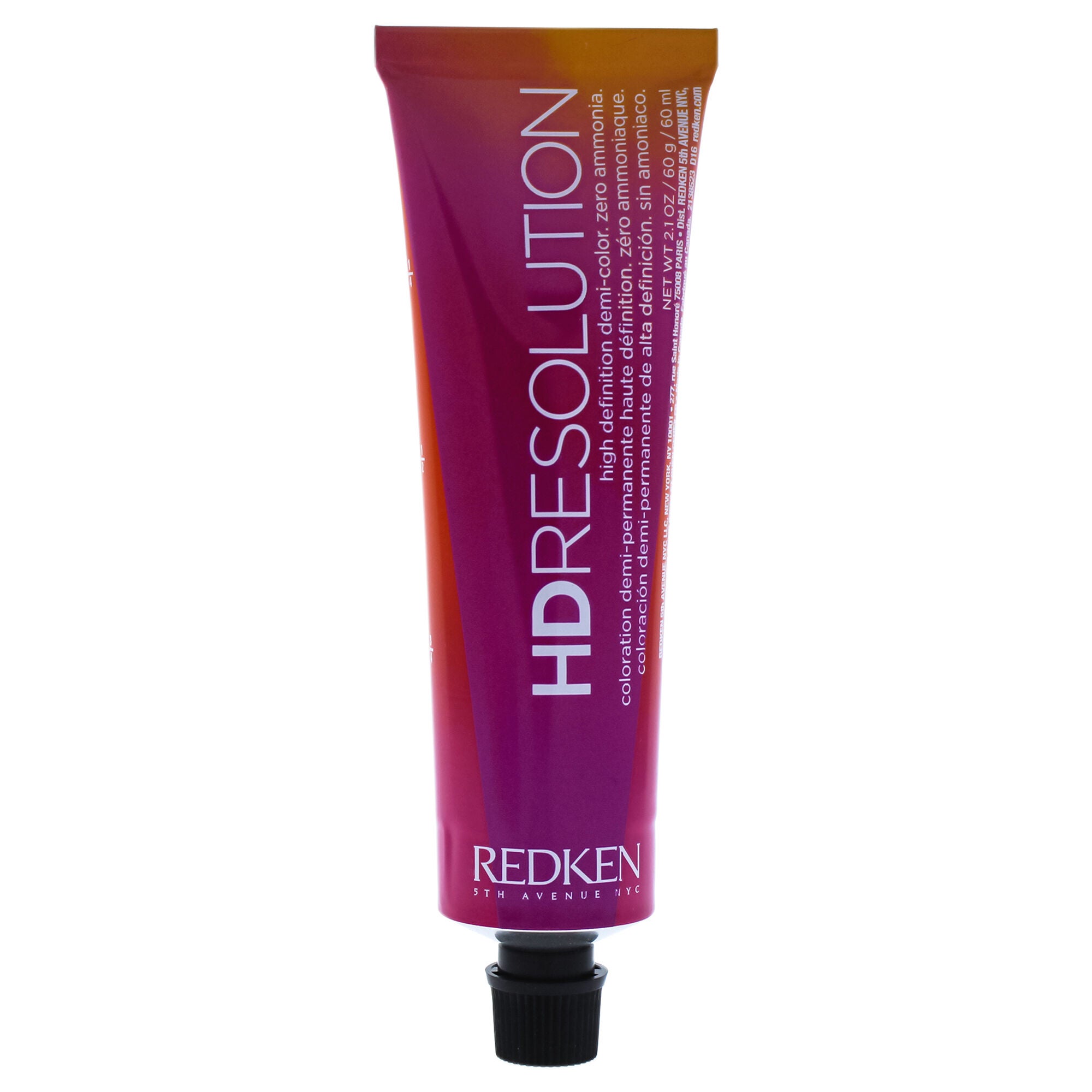 HD Resolution Haircolor - 7.03 Natural-Gold by Redken for Unisex - 2.1 oz Hair Color, See Description, alternate image number 3