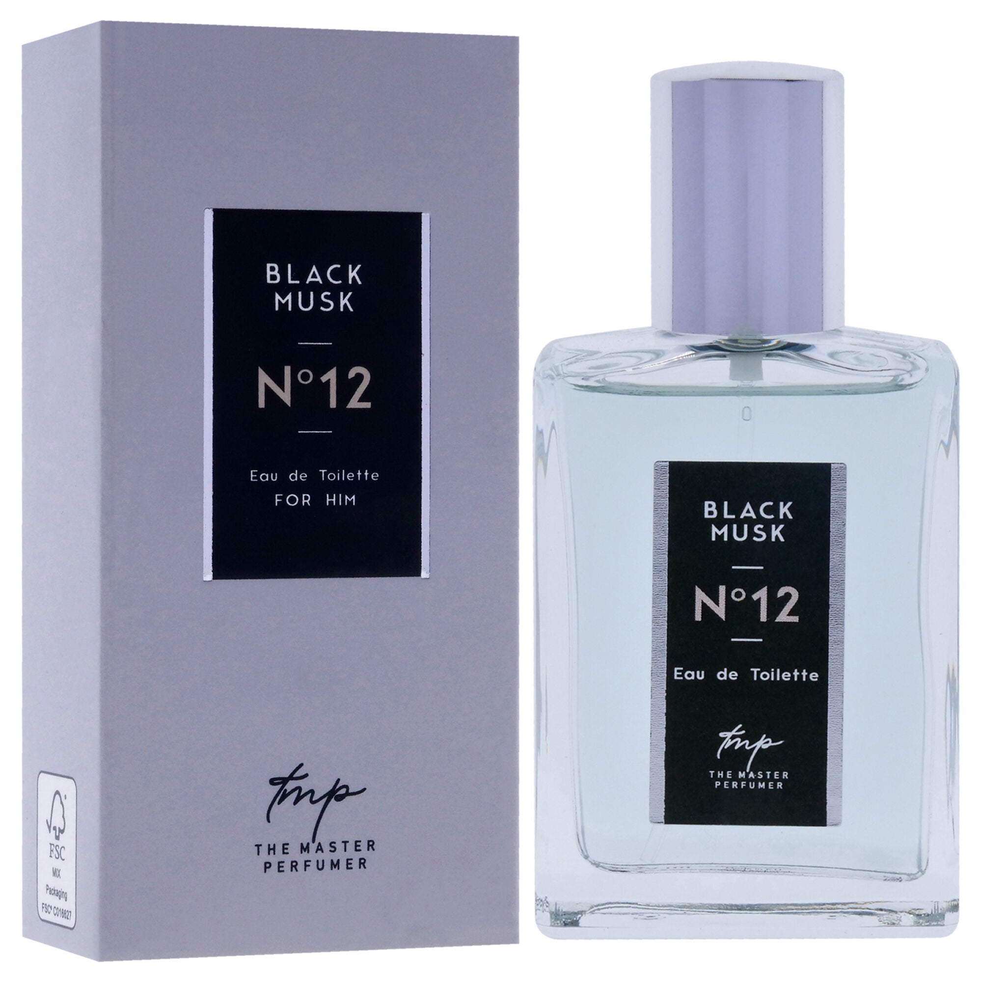 Black Musk N12 by The Master Perfumer for Men - 1 oz EDT Spray, See Description, alternate image number 2