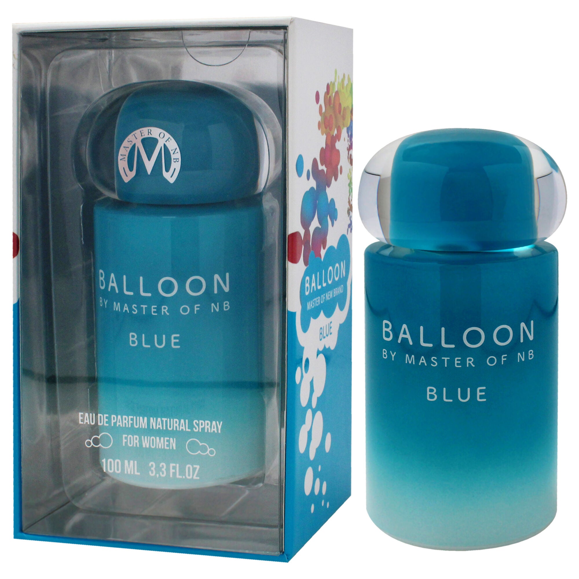 Master Balloon Blue by New Brand for Women - 3.3 oz EDP Spray, , alternate image number 7