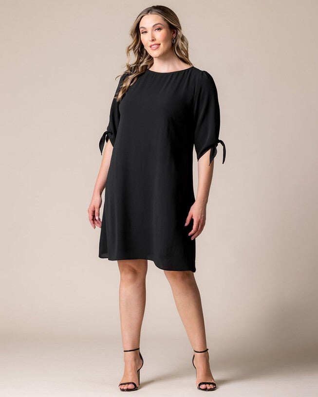 Manhattan Shift Dress, Black Noir, alternate image number null
