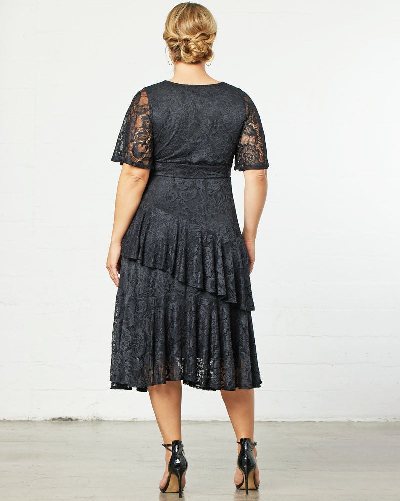Lace Affair Cocktail Dress, , alternate image number 3