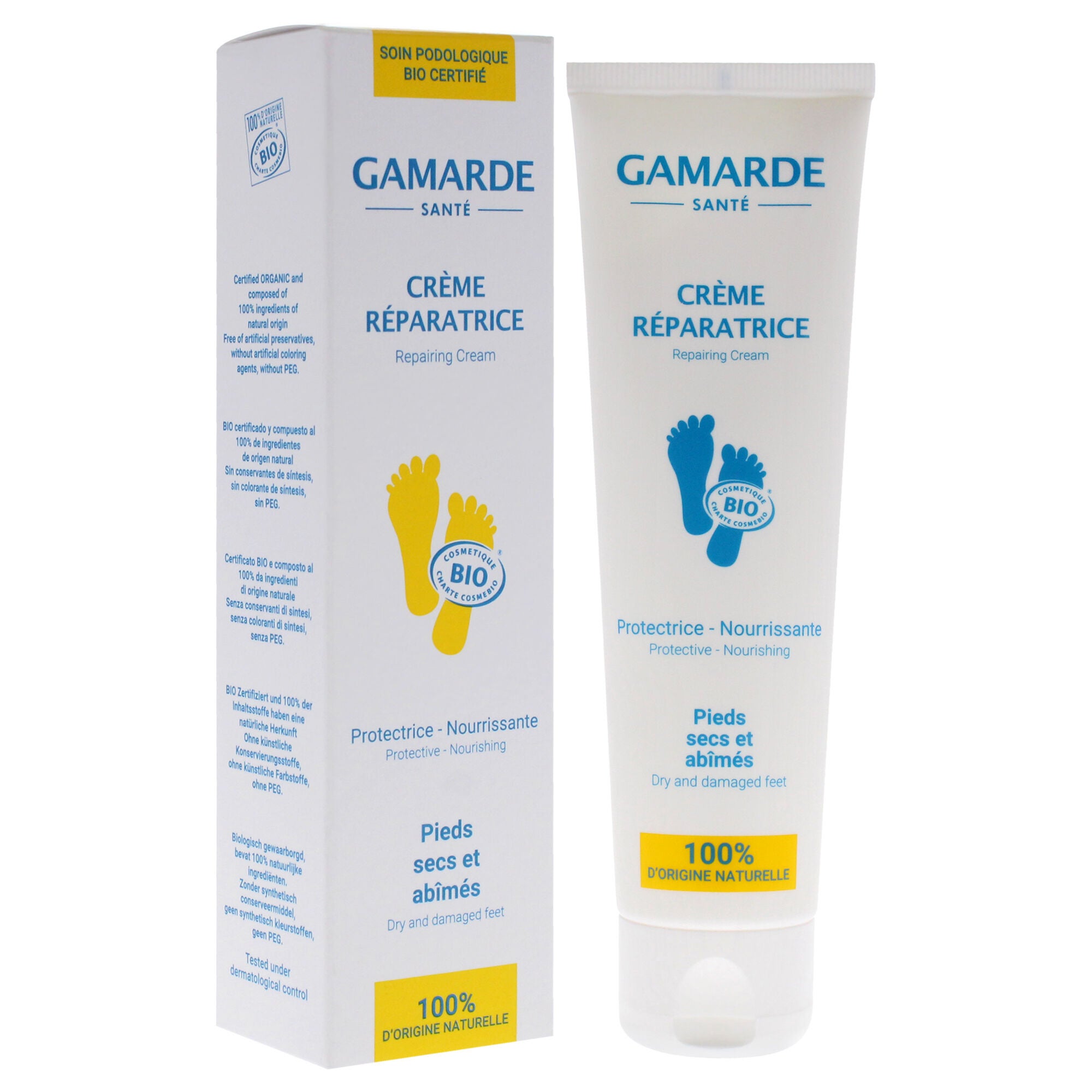 Repairing Cream Dry and Damage Feet by Gamarde for Women - 3.38 oz Cream, See Description, alternate image number 2