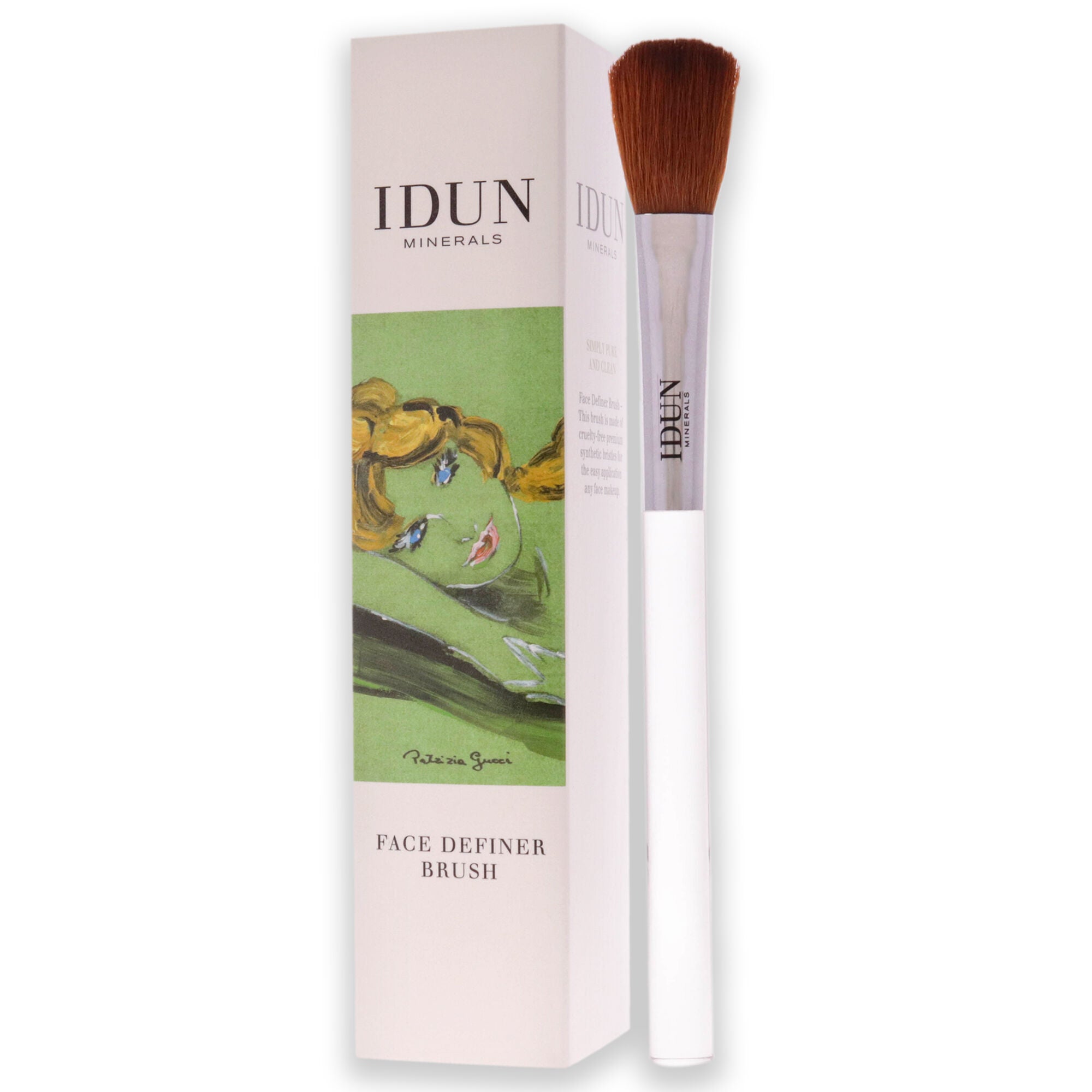 Face Definer Brush - 012 by Idun Minerals for Women - 1 Pc Brush, , alternate image number 7