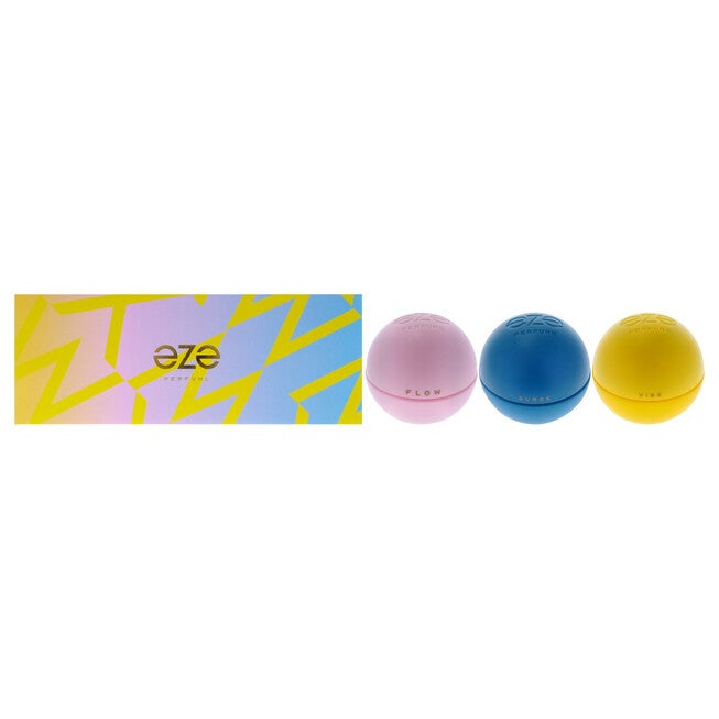Eze by Eze for Unisex - 3 Pc Gift Set 1oz Surge EDP Spray, 1oz Flow EDP Spray, 1oz Vibe EDP Spray, See Description, hi-res image number 0