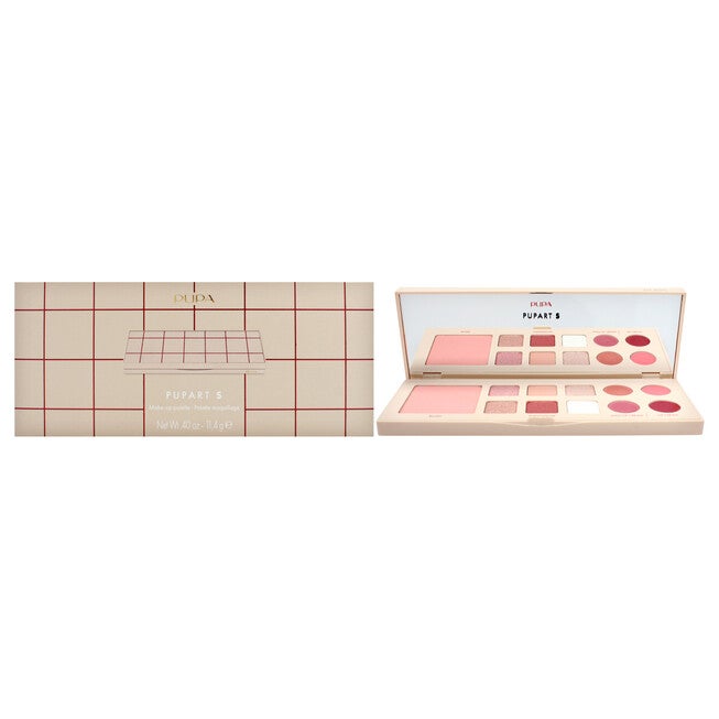 Pupart S Make-Up Palette - 001 Nude by Pupa Milano for Women - 0.4 oz Makeup, See Description, hi-res image number 0