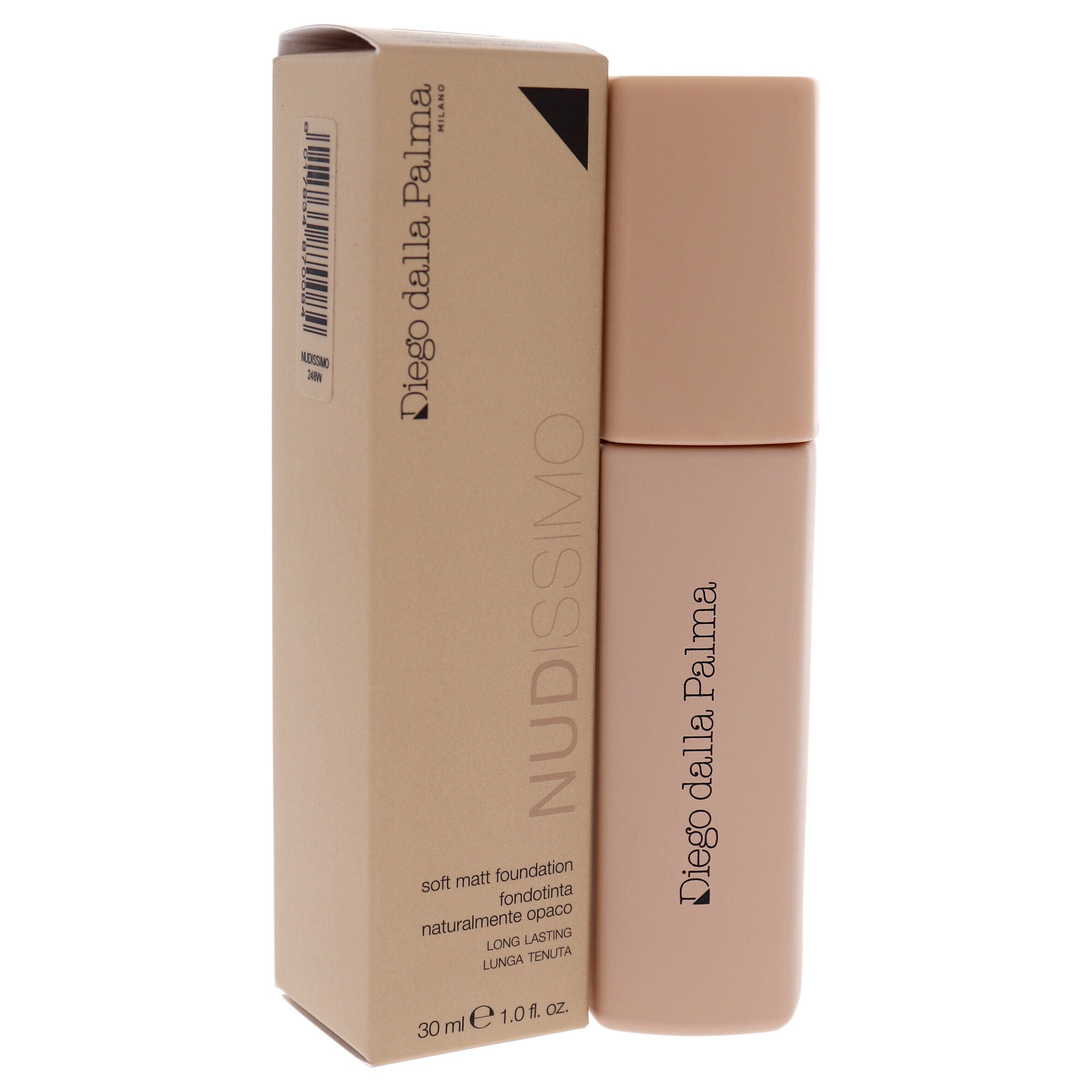 Nudissimo Soft Matt Foundation - 248W Pottery Beige by Diego Dalla Palma for Women - 1 oz Foundation, See Description, alternate image number 2