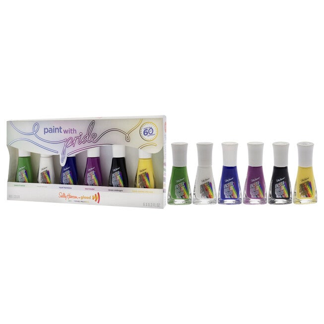 Paint With Pride Set by Sally Hansen for Women - 6 x 0.3 oz, See Description, alternate image number 3