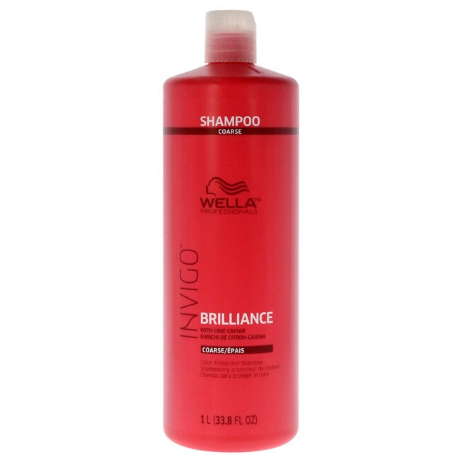 Invigo Brilliance Shampoo For Coarse Hair by Wella for Unisex - 33.8 oz Shampoo, , alternate image number null
