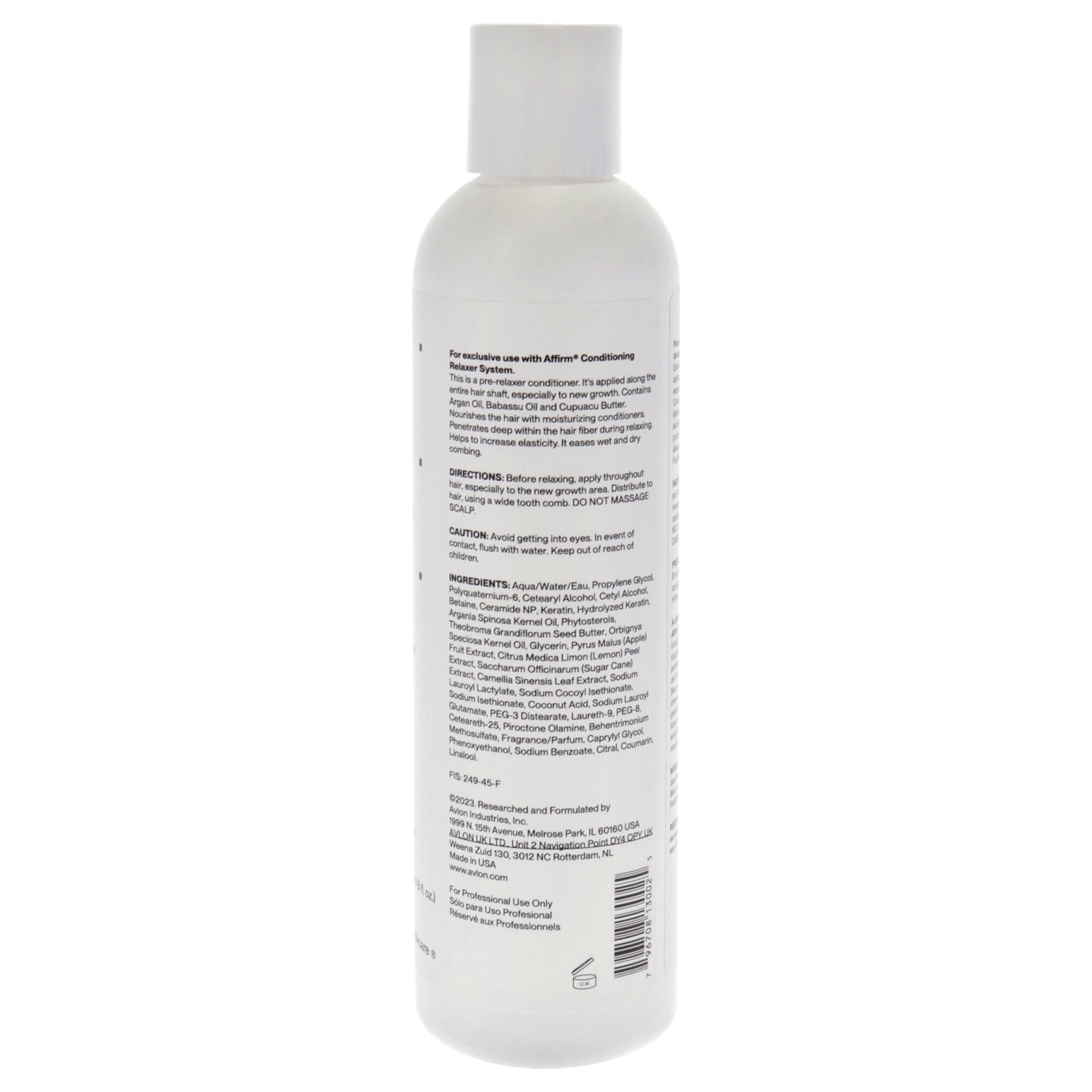 Affirm Conditioning Relaxer System Protector by Avlon for Unisex - 8 oz Treatment, See Description, alternate image number 2