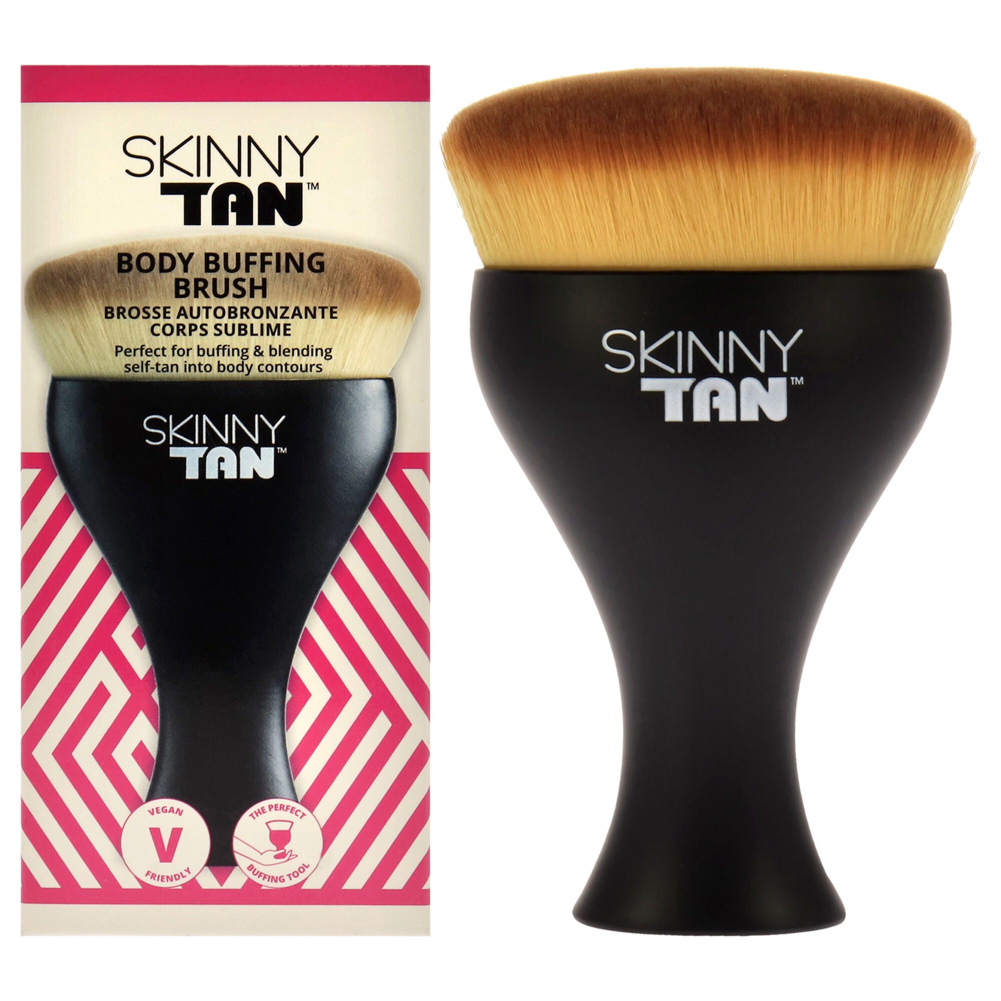 Body Buffing Brush by Skinny Tan for Women - 1 Pc Brush, See Description, hi-res image number 0
