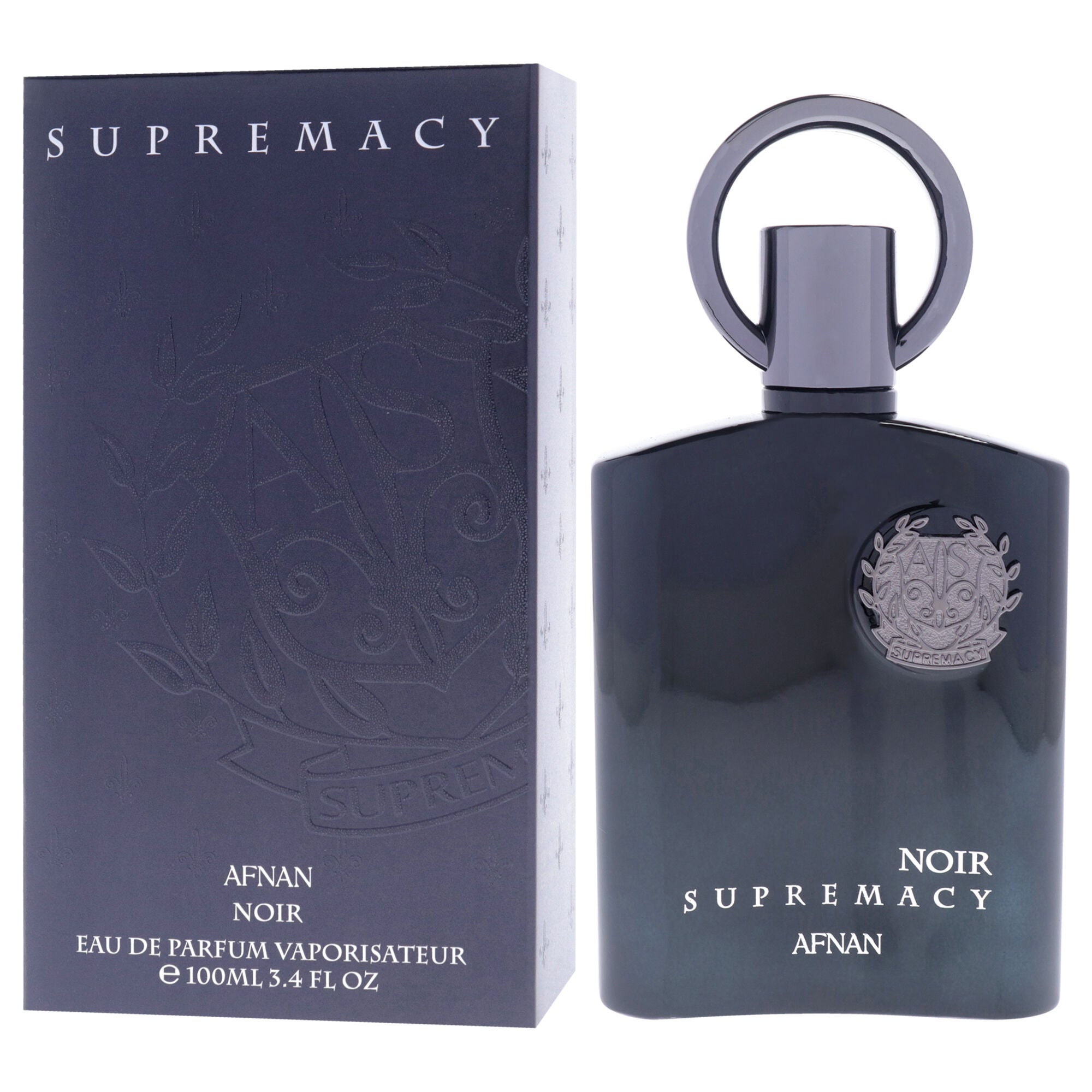 Supremacy Collection - Noir by Afnan for Unisex - 3.4 oz EDP Spray, Clear, alternate image number 3