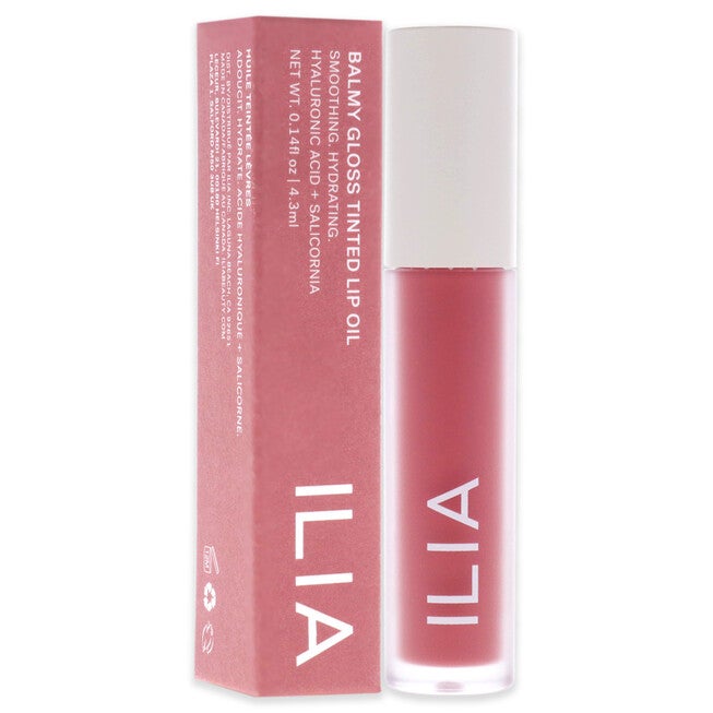 Balmy Gloss Tinted Lip Oil - Tahiti by ILIA Beauty for Women - 0.14 oz Lip Oil, See Description, alternate image number 1