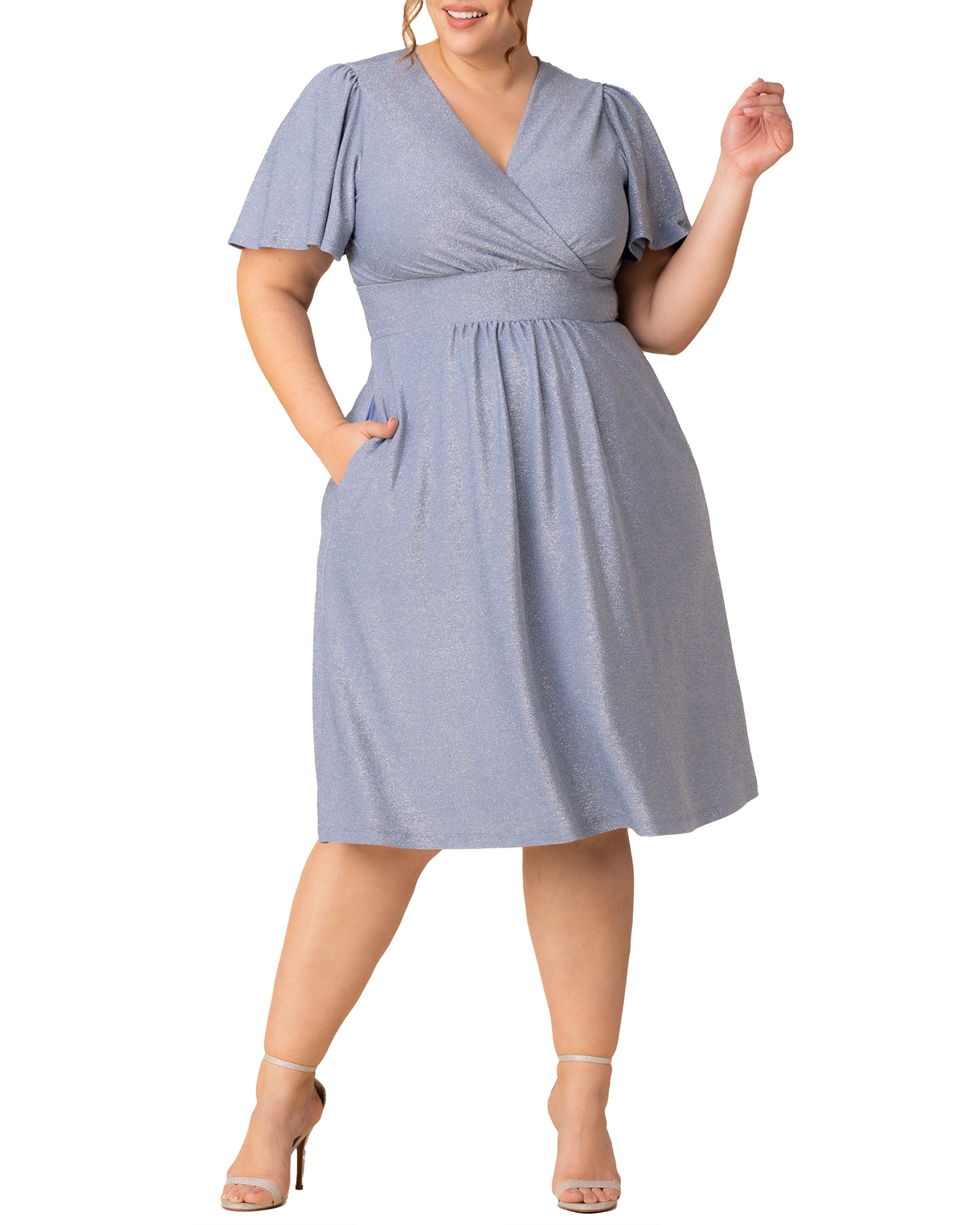 Crystal Cove Cocktail Dress, CELESTIAL SPARKLE / Light Blue, hi-res image number 0