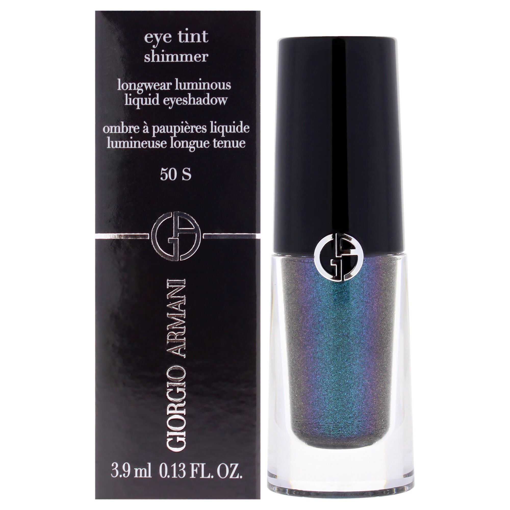 Eye Tint Shimmer Liquid Eyeshadow - 50 S Petrol by Giorgio Armani for Women - 0.13 oz Eye Shadow, See Description, hi-res image number 0