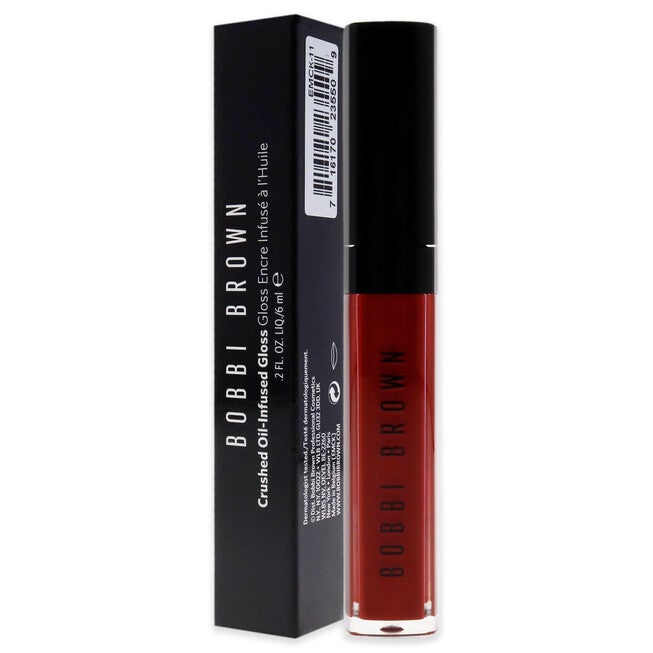 Crushed Oil-Infused Gloss - Rock and Red by Bobbi Brown for Women - 0.2 oz Lip Gloss, , alternate image number 7