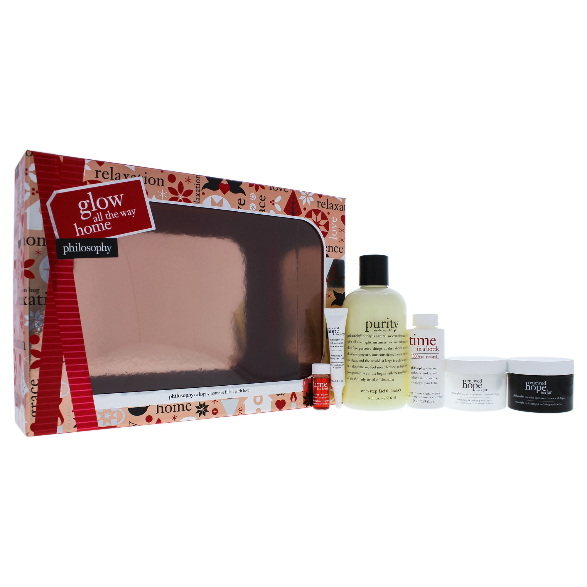 Glow All The Way Home Kit by Philosophy for Unisex - 6 Pc, See Description, alternate image number 2