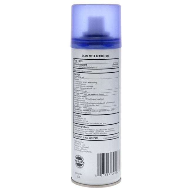 Aerosol Anti-Perspirant and Deodorant - Unscented, See Description, alternate image number 1