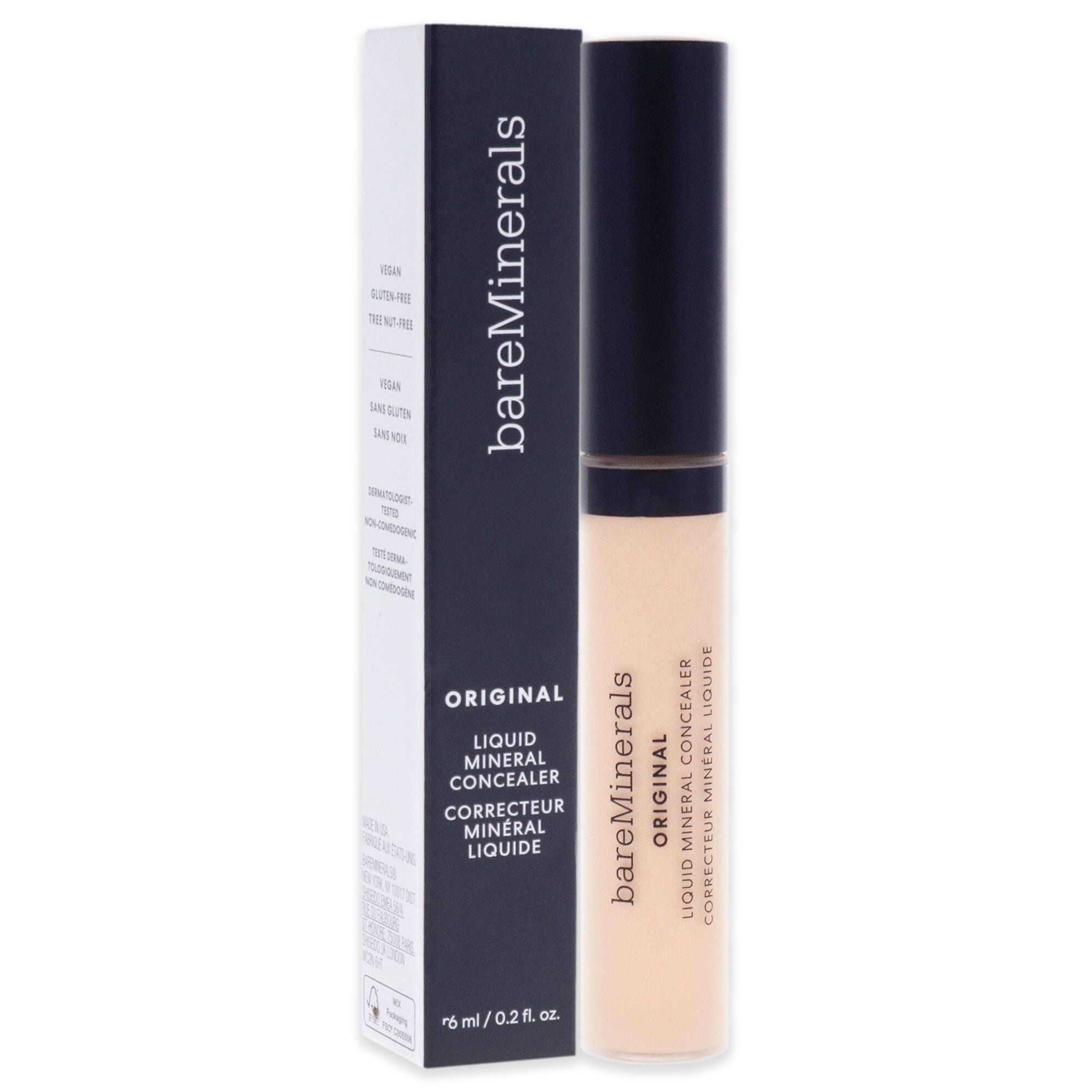 Original Liquid Mineral Concealer - 1W Fair by bareMinerals for Women - 0.2 oz Concealer, See Description, alternate image number 1
