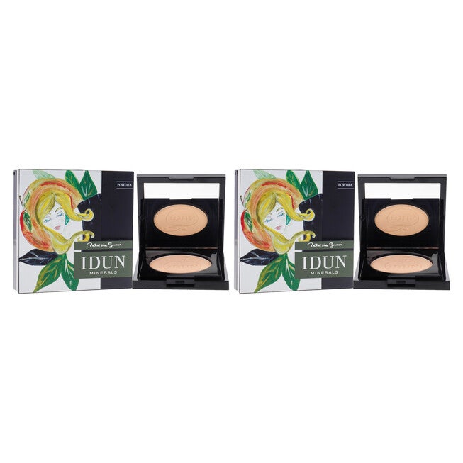 Finishing Powder - 532 Vacker by Idun Minerals for Women - 0.12 oz Powder - Pack of 2, See Description, hi-res image number 0