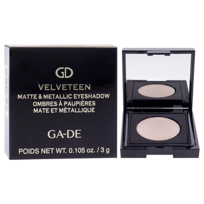 Velveteen Matte and Metallic Eyeshadow - 195 Nude by GA-DE for Women - 0.105 oz Eye Shadow, See Description, alternate image number 1