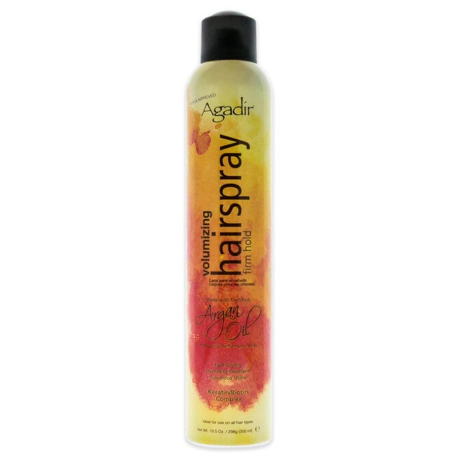 Argan Oil Firm Hold Hair Spray by Agadir for Unisex - 10.5 oz Hair Spray, See Description, hi-res image number 0