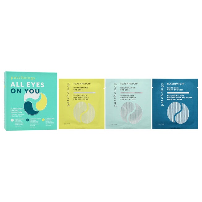 All Eyes On You Eye Perfecting Trio by Patchology for Unisex - 3 Pc Mask, See Description, alternate image number 1