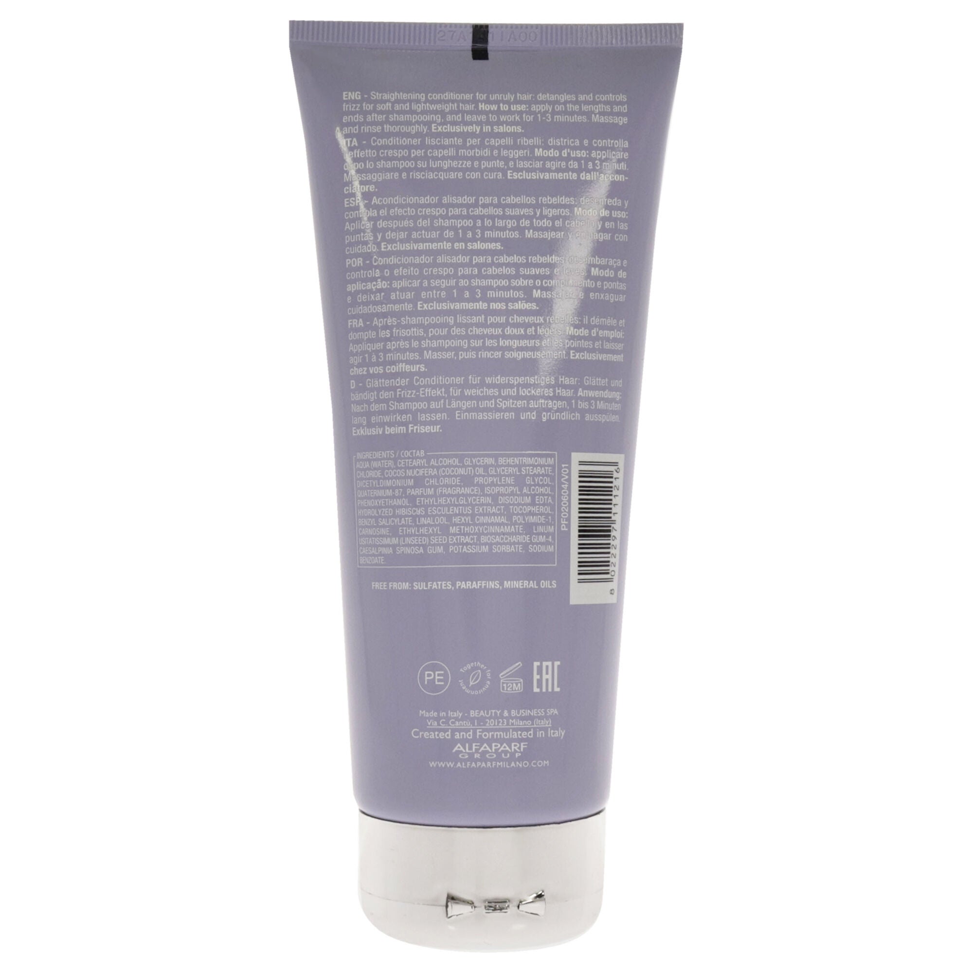 Semi Di Lino Smoothing Conditioner by Alfaparf Milano for Unisex - 6.76 oz Conditioner, See Description, alternate image number 1