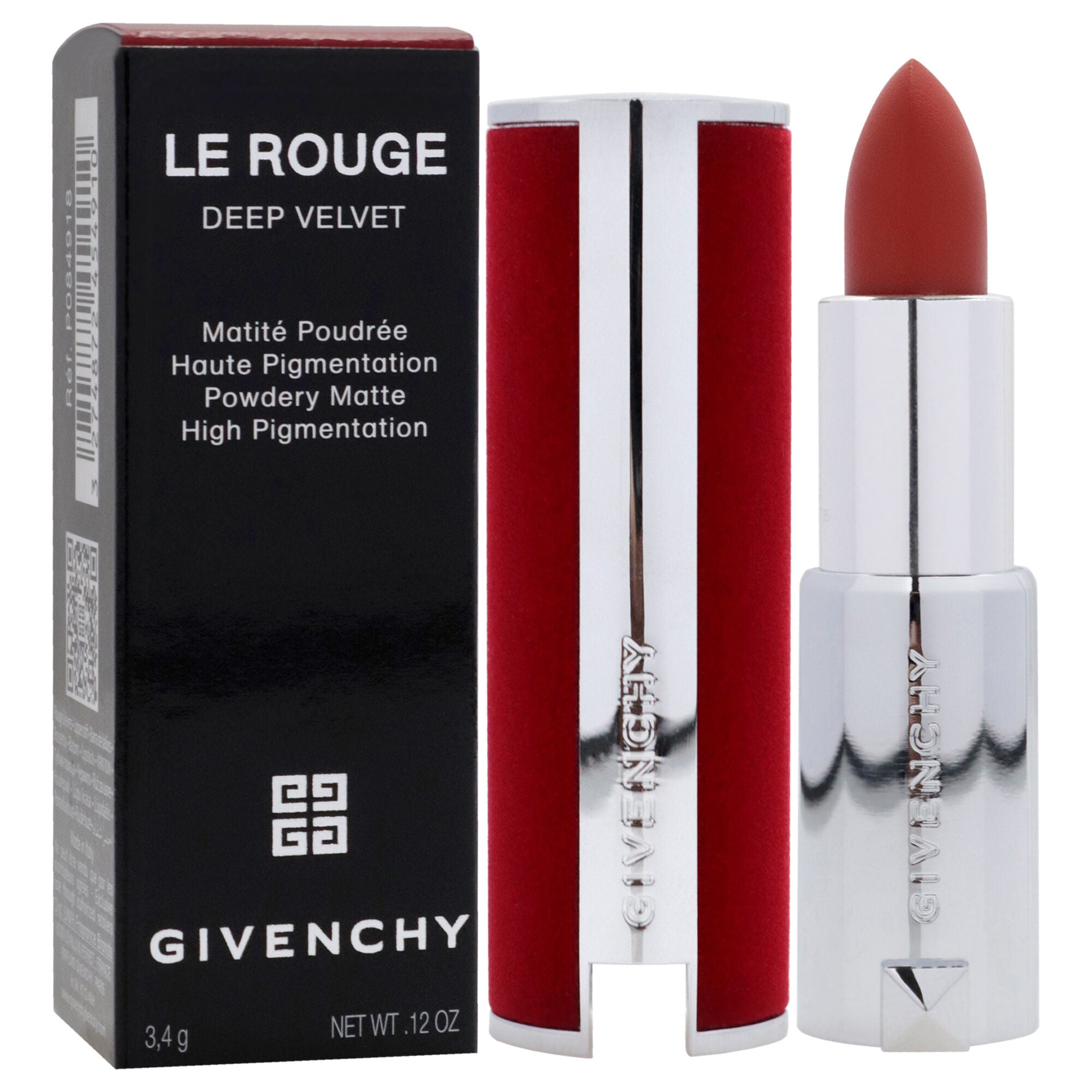 Le Rouge Deep Velvet Matte Lipstick - N35 by Givenchy for Women - 0.12 oz Lipstick, See Description, alternate image number 2