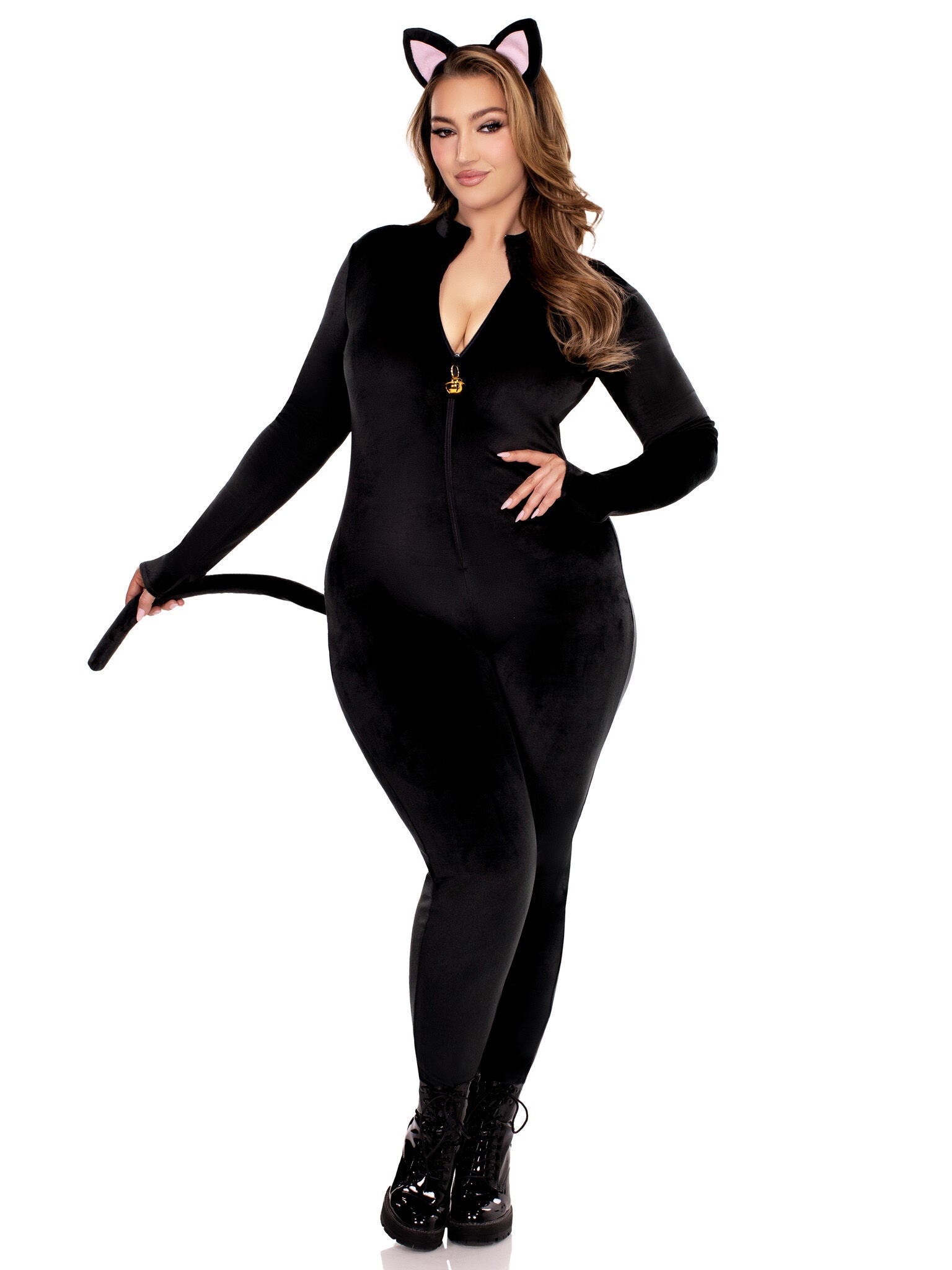 Pretty Kitty Costume, Black, alternate image number 2