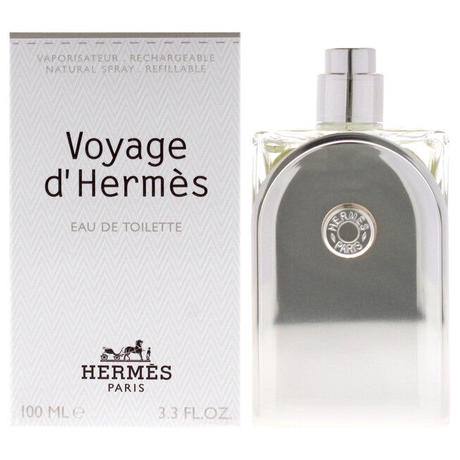 Voyage DHermes by Hermes for Unisex - 3.3 oz EDT Spray (Refillable), See Description, hi-res image number 0