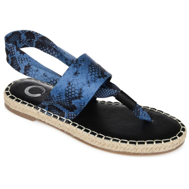 Women's Tru Comfort Foam Flin Sandal, Blue, hi-res image number null