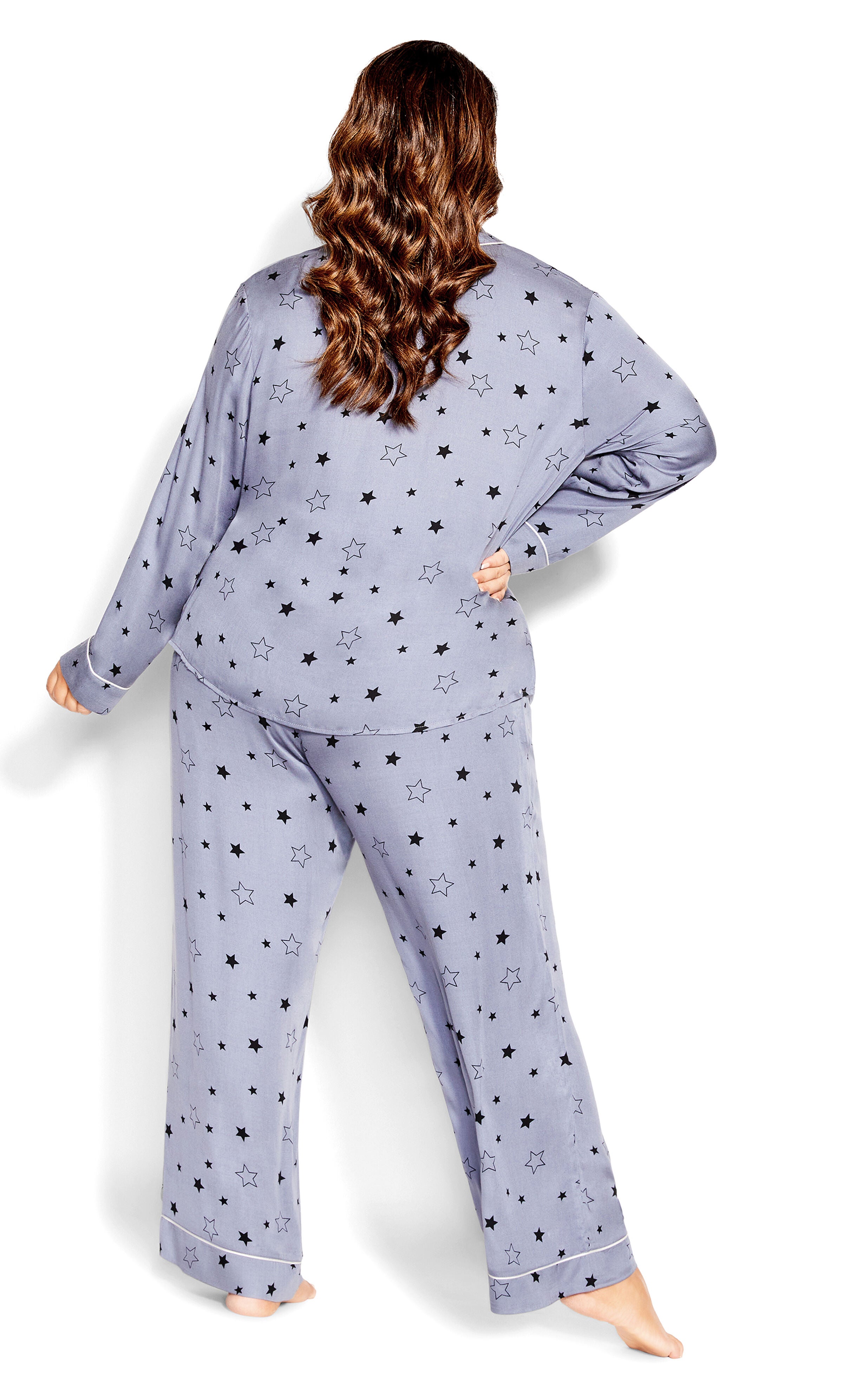 Galaxy Sleep Shirt - gray, , alternate image number 2