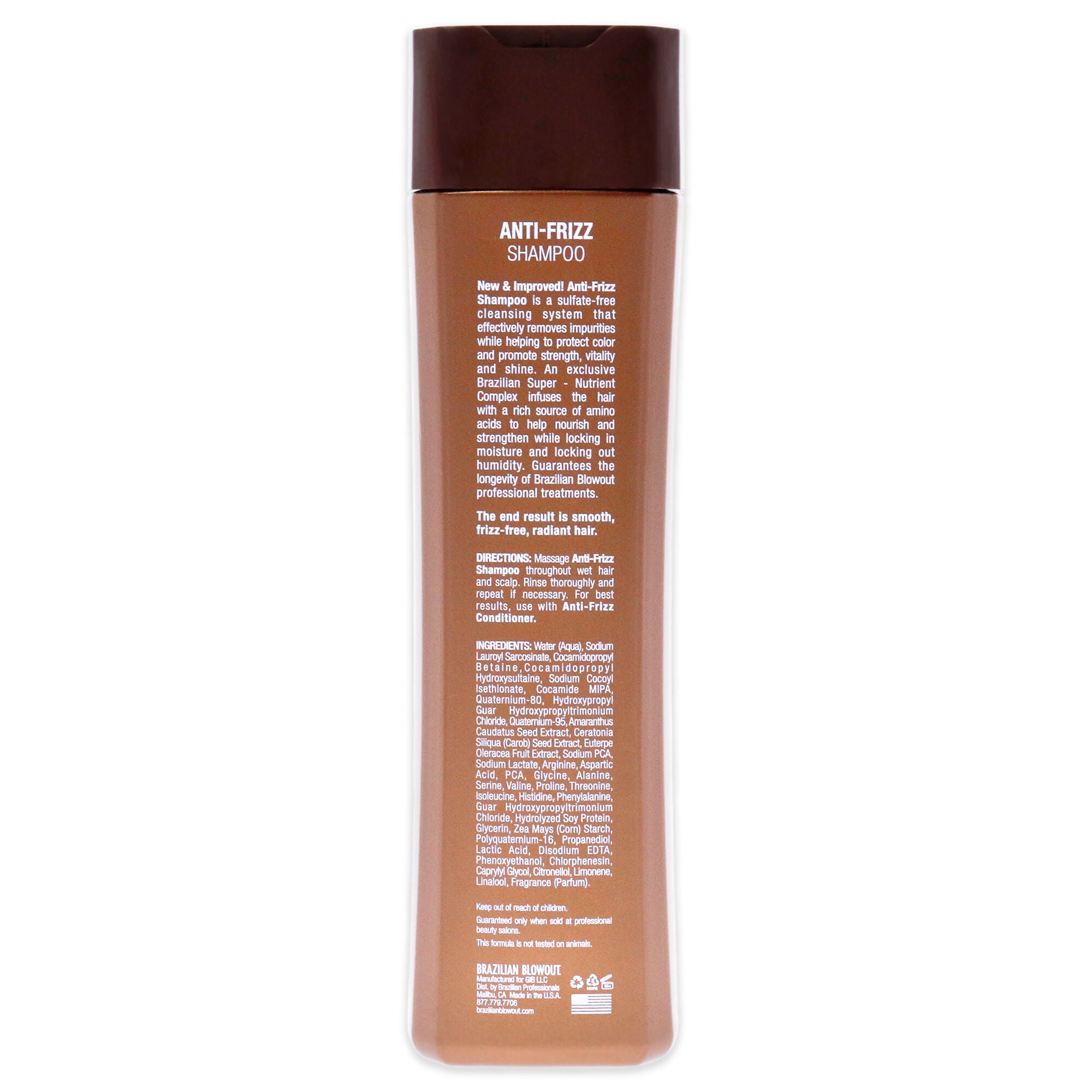Anti Frizz Shampoo by Brazilian Blowout for Unisex - 12 oz Shampoo, , alternate image number 3