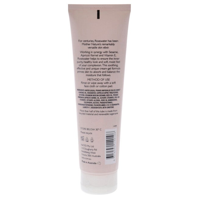 Rosewater Gentle Cream-Gel Face Cleanser by Natio for Women - 3.3 oz Cleanser, See Description, alternate image number 2